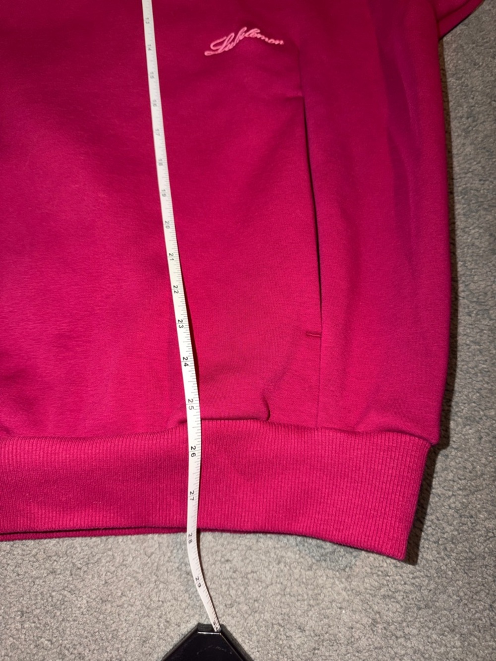 NWOT Lululemon Men’s Big Cozy Crew in Berry Rumble Large - Picture 13 of 13